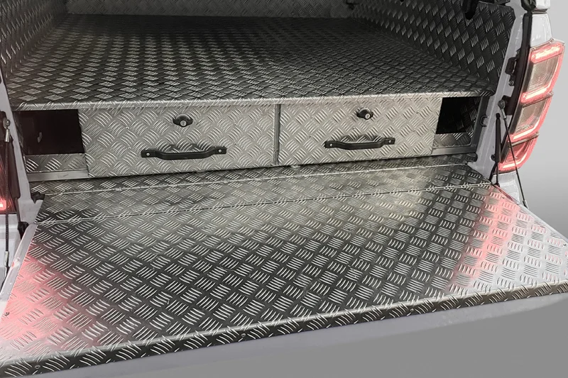 Förvaringssystem aluminium DC